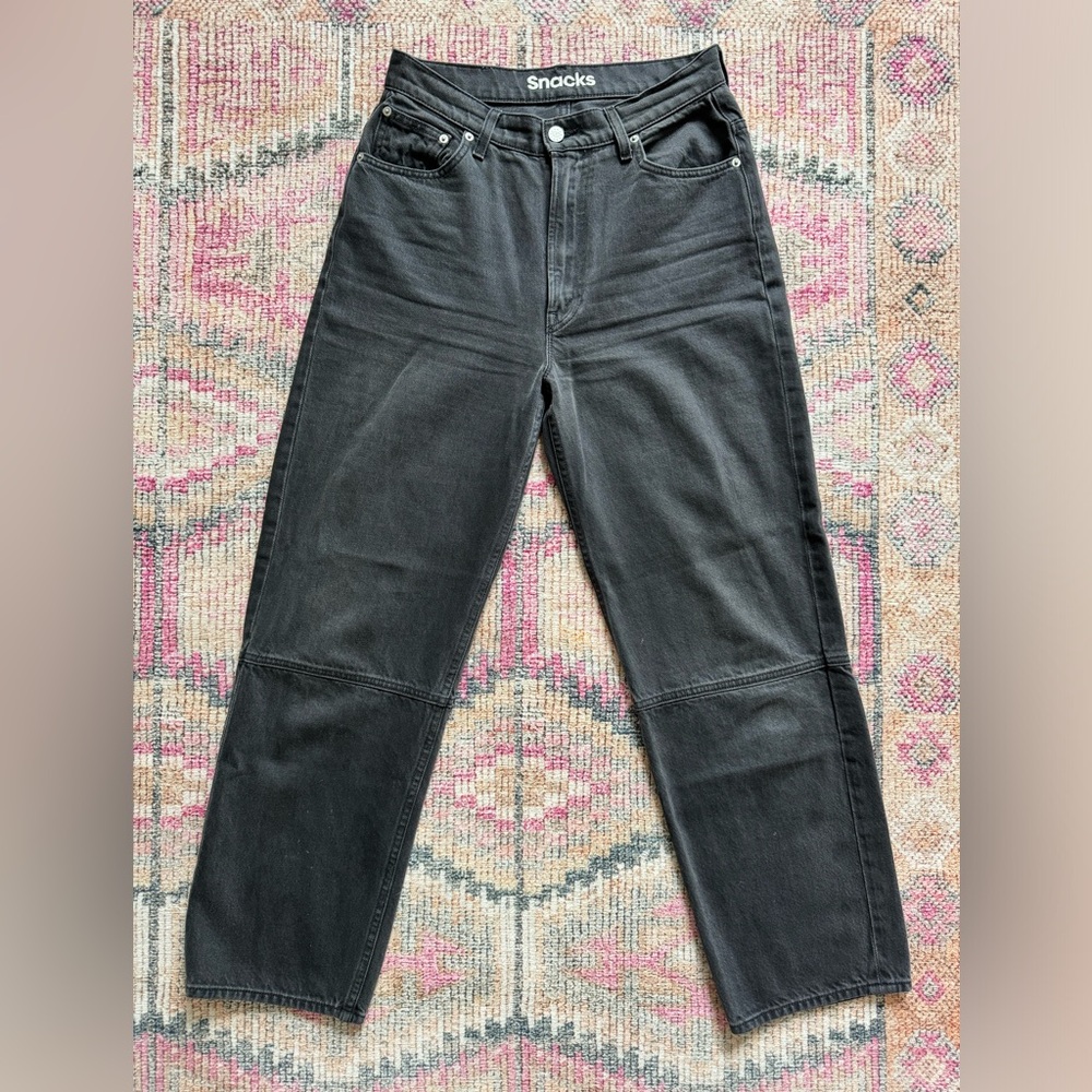 Mother - SNACKS! High Waisted Double Stack Seam Ankle in Mouthwatering